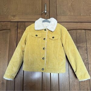 Tucker and Tate girls mustard yellow corduroy  jacket